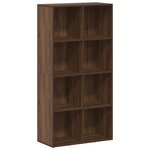 vidaXL Bibliothèque/Buffet Chêne marron 66x30x130 cm Bois d'ingénierie