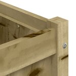 vidaXL Jardinière 180x50x50 cm bois de pin imprégné