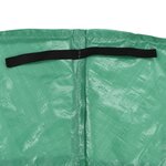 vidaXL Coussin de sécurité PE Vert de trampoline rond de 3 96 m