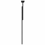 vidaXL Tête de lit Chêne noir 100 cm Bois d'ingénierie