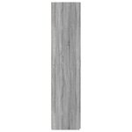 vidaXL Buffet haut sonoma gris 70x42 5x185 cm bois d'ingénierie
