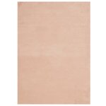 vidaXL Tapis HUARTE à poils courts doux lavable rouge clair 240x340 cm