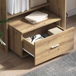 vidaXL Armoire à tiroirs Marron 55 x 45 x 33 5 cm Bois d'ingénierie
