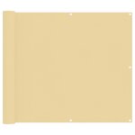 vidaXL Écran de balcon 90 x 200 cm Oxford alu enduit de PU
