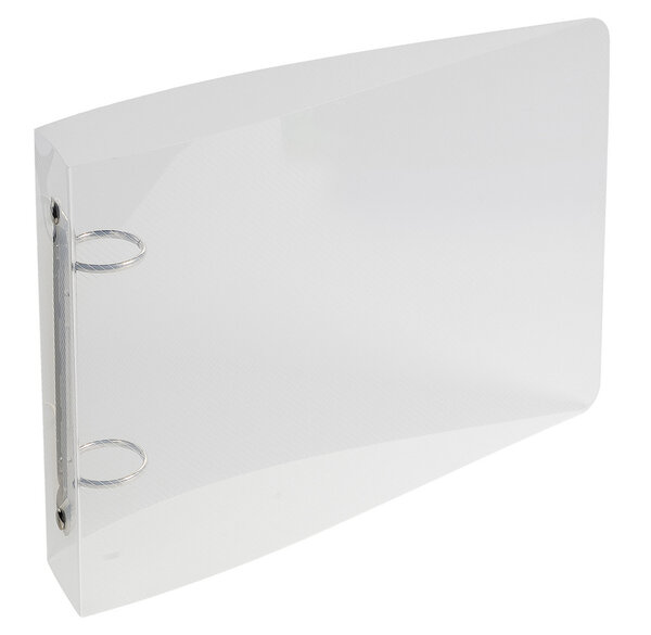 Classeur 165x240 2anx 25mm Crystal trans x 10 EXACOMPTA