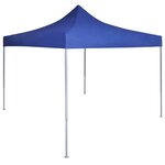 vidaXL Tente de fête 291 x 291 x 315 cm Bleu Tissu Oxford