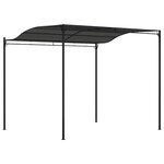 vidaXL Auvent de parasol 3 x 2 4 m Anthracite