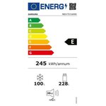 Samsung rb3vts134ww - réfrigérateur combiné - 317l (228l + 89l) - froid ventilé plus - l59 5cm x h186cm - blanc - pose libre