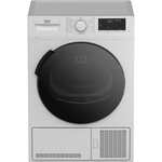 Seche-linge a condensation beko dcb7114ga0w - 7 kg - classe b - tambour aquawave - blanc