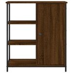 vidaXL Buffet chêne marron 70x30x80 cm bois d'ingénierie