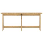 vidaXL Ensemble à manger de jardin 5 Pièces Bois de pin imprégné