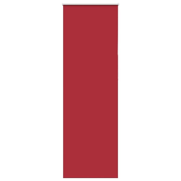 vidaXL Store enrouleur occultant rouge largeur du tissu 80 7 cm