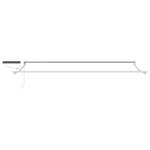 vidaXL Auvent rétractable électrique Anthracite et blanc 4 × 3 m