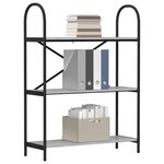 vidaXL Étagère Sonoma gris 80 x 30 x 109 cm Bois d'ingénierie