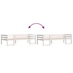 vidaXL Cadre de lit pour enfants sans matelas 75x190 cm pin massif