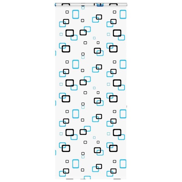 vidaXL Store enrouleur de douche avec cassette largeur du tissu 86 cm