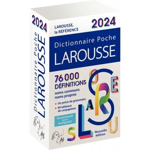 Dictionnaire Larousse de poche 2024