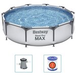 Bestway Ensemble de piscine Steel Pro MAX 305x76 cm