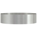 vidaXL Pots en acier inoxydable Acier inoxydable Grand Durable