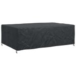 vidaXL Housse pour meubles Uni Noir 300 x 200 x 90 cm 210D