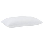 vidaXL Duvet d'été avec oreiller 2 Pièces Blanc 140 x 200 cm Microfibre