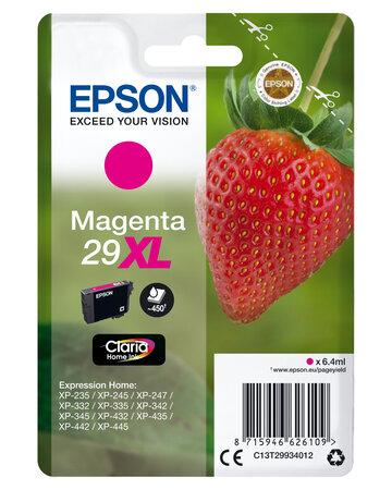 Epson cartouche fraise claria magenta cartouche fraise