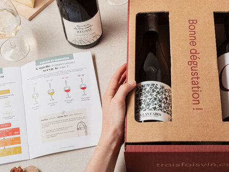 SMARTBOX - Coffret Cadeau Coffret Pépites de vignerons : 3 grands vins et  livret de dégustation - Gastronomie - La Poste
