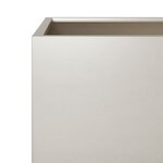 vidaXL Jardinière 40x40x40 cm acier résistant aux intempéries