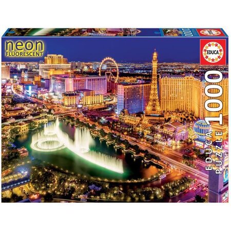 EDUCA - Puzzle Las Vegas Neon 1000 pcs