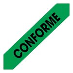 Ruban adhésif non conforme pour contrôle qualité raja 50 mm x 100 m (lot de 6)