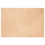 vidaXL Tapis en Fourrure Synthétique de Lapin Taupe 120 x 170 cm