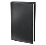 Agenda Président Prestige + Répert. Soho noir ebene 21 x 27 cm QUOVADIS