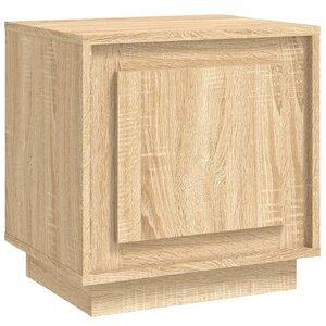 vidaXL Table de chevet chêne sonoma 44x35x45 cm bois d'ingénierie