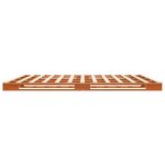vidaXL Lit de palette sans matelas cire marron 180x200 cm pin massif