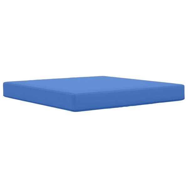 vidaXL Coussin de canapé d'extérieur Polyester Bleu royal 80 x 80 cm