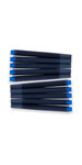 PARKER blister de 10 cartouches Quink pour Stylo plume  encre bleue