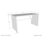 Combinaison lit + garde-robe + bureau blanc