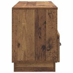 vidaXL Meuble TV Bois ancien 102 x 34 5 x 47 cm Bois d'ingénierie