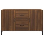 vidaXL Buffet chêne marron 100x36x60 cm bois d'ingénierie