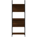 vidaXL Bibliothèque à 5 niveaux chêne marron 60 5x24x166 5 cm