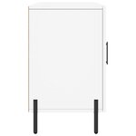 vidaXL Buffet blanc 100x36x60 cm bois d'ingénierie