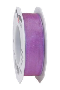 Organza four seasons 25-m-rouleau 25 mm lilas laitonné