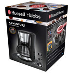 Russell hobbs cafetière adventure argenté 1100 w 1 25 l