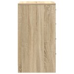 vidaXL Buffet en chêne Sonoma 40x41x75 cm en bois d'ingénierie