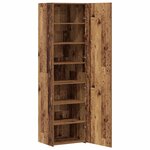 vidaXL Haut Armoire Bois ancien 50 x 42 5 x 185 cm Bois d'ingénierie
