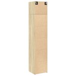 vidaXL Armoire de rangement mince chêne sonoma 45x42 5x225 cm