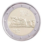 2 euros commémorative Malte 2018 UNC - Temples de Mnajdra.