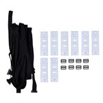 vidaXL Roue de quai Argenté