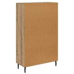 vidaXL Haut Armoire avec tiroir Chêne artisanal 69 5 x 31 x 115 cm