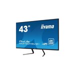 Iiyama prolite x4372uhsu-b1 écran plat de pc 108 cm (42.5") 3840 x 2160 pixels 4k ultra hd led noir
